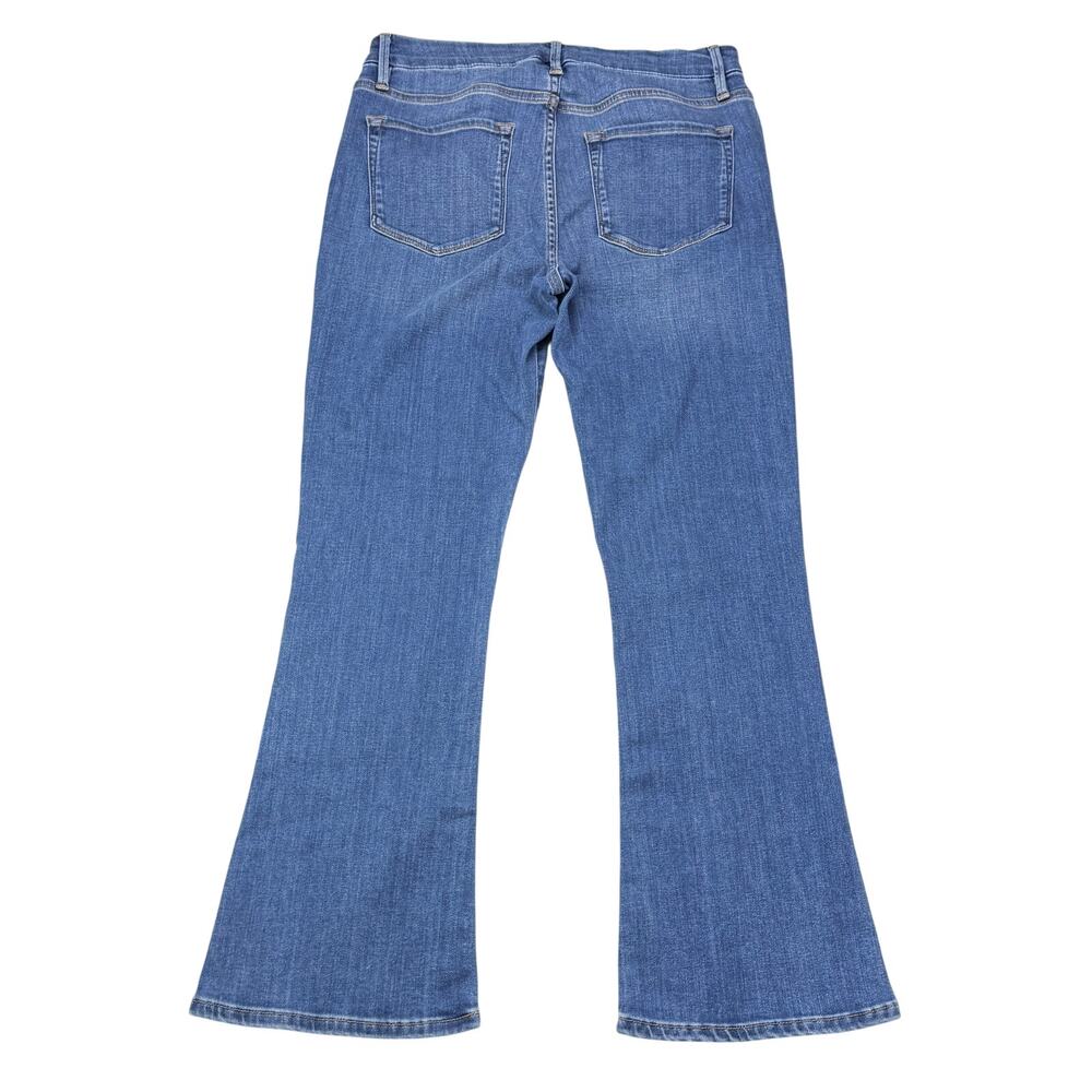 FRAME Denim Le Crop Mini Boot Size 29 Poe Blue - Picture 5 of 6
